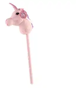 Steckentier Einhorn/Pferd mit Sound 68cm incl.Batterie Tier: Einhorn