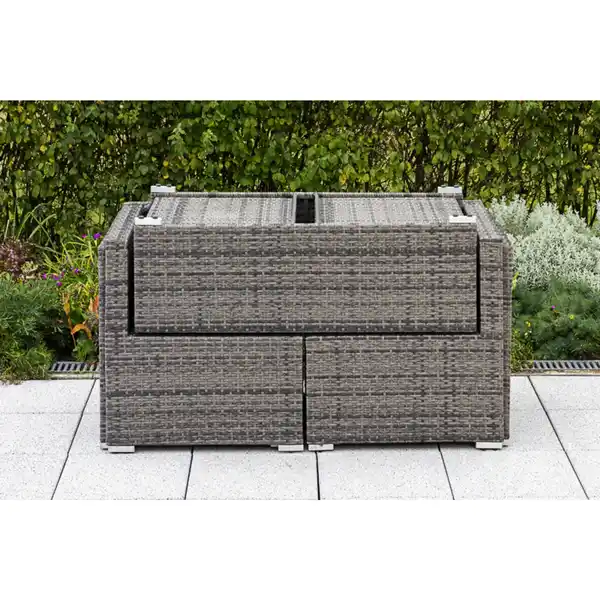 Bild 4 von MERXX Gartenmöbelset »Agira«, 4 Sitzplätze, Stahl/Kunststoff, inkl. Auflagen