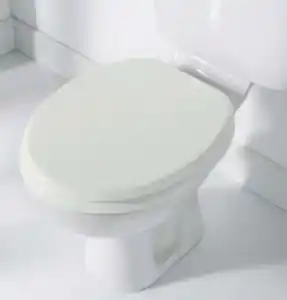 WC Sitz Holz mit Soft Close weiß