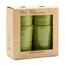 Bild 1 von Becher, 4er Set, 200 ml, Melanin, grün