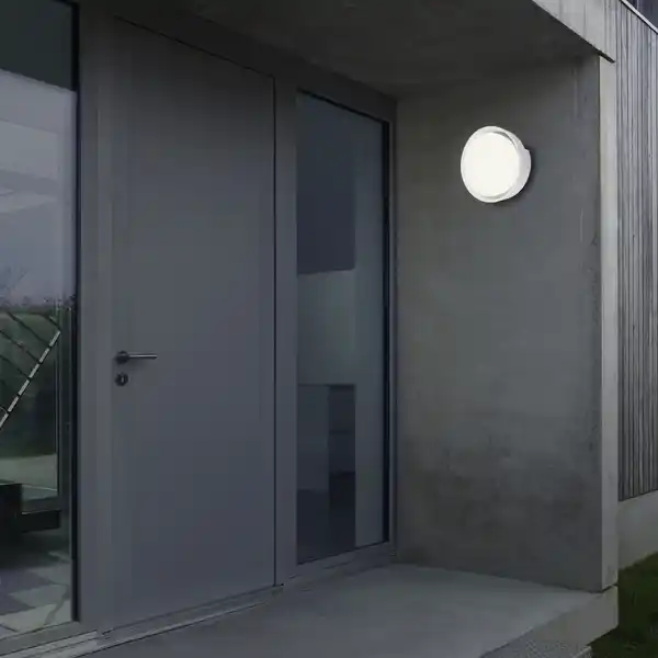 Bild 3 von BRILONER LED-Außenwandleuchte, Ø: 22 cm, Höhe: 6,8 cm, 18 W