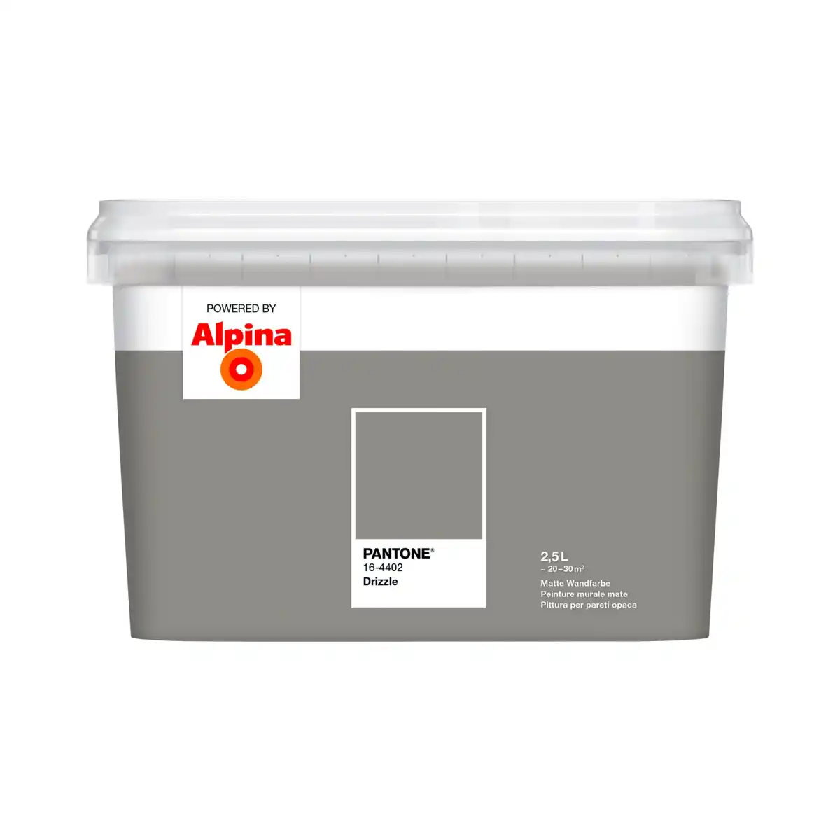 Bild 1 von ALPINA Wandfarbe »PANTONE«, Drizzle, matt, 2,5 l