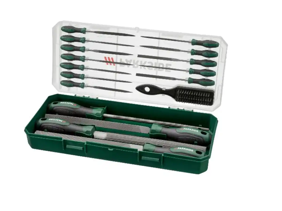 Bild 1 von PARKSIDE® Werkstattfeilen-Set, 17-teilig, zur Bearbeitung von Metall