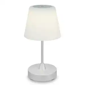 BRILONER Tischleuchte »COMPA«, ØxH: 12,5 x 30 cm, 3 W, Kunststoff/Glas