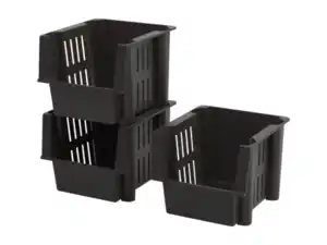 LIVARNO home Stapelkorb-Set, 3-teilig