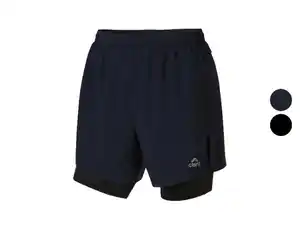 CRIVIT Herren Funktionsshorts, mit Handytasche