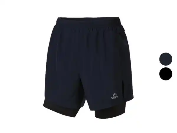 Bild 1 von CRIVIT Herren Funktionsshorts, mit Handytasche