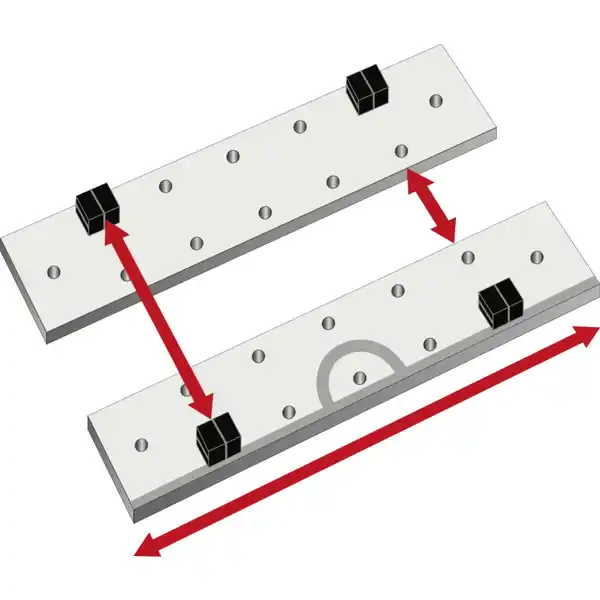 Bild 4 von BRÜDER MANNESMANN Werkbank »M 7000«, schwarz/holzfarben/rot, Mitteldichte Faserplatte (MDF)