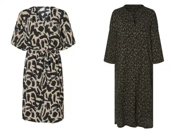 Bild 1 von esmara® Damen Kleid, mit Crêpe-Struktur