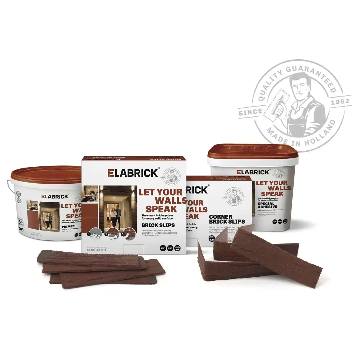 Bild 2 von ELABRICK Eckverblender Madagaskar 71x115/240mm , Paketinhalt: 2m¹