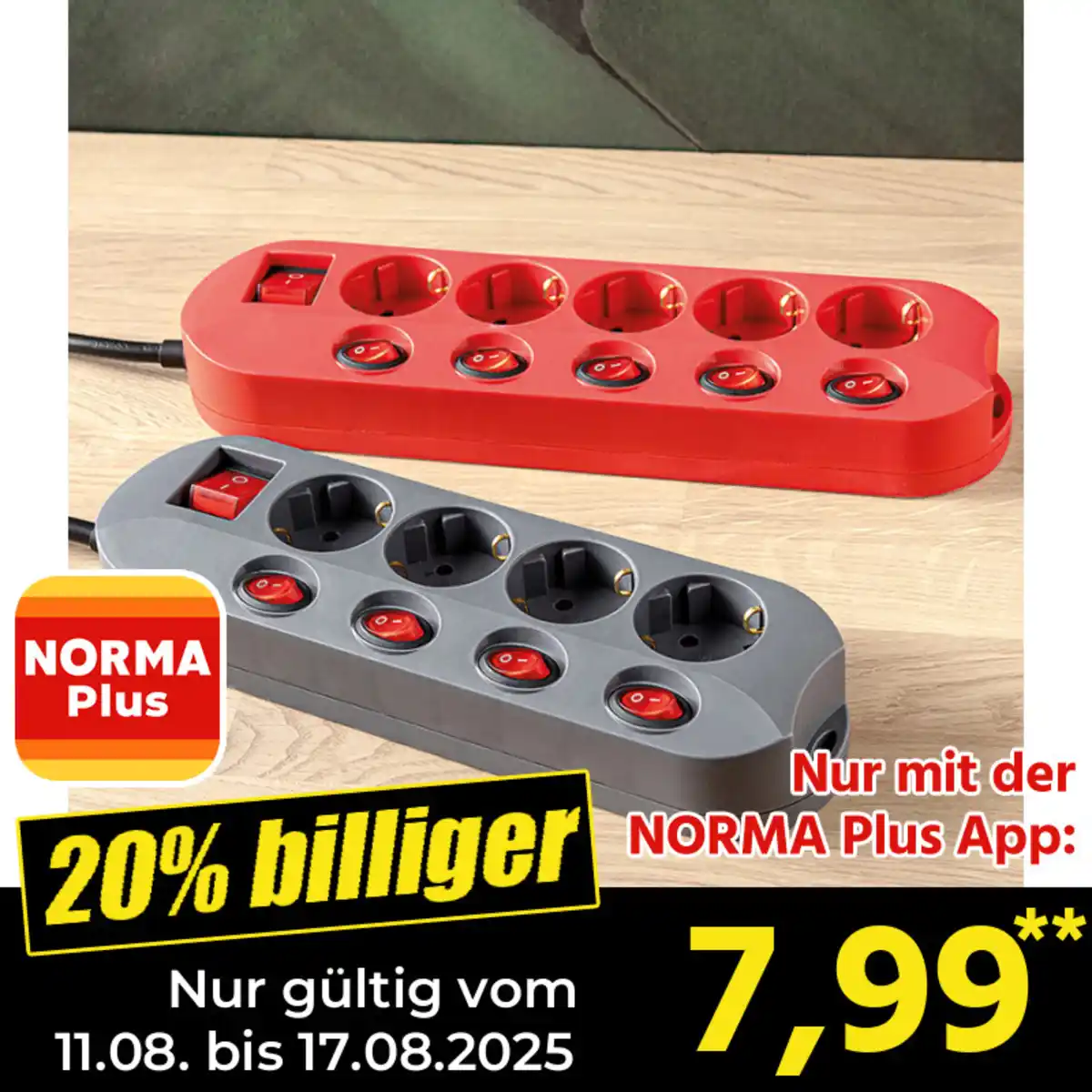 Bild 1 von Powertec Electric Schaltbare Steckdose