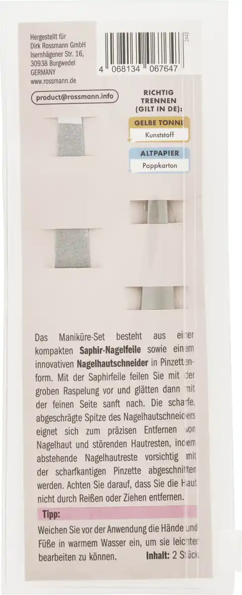 Bild 2 von FOR YOUR Beauty Maniküre-Set