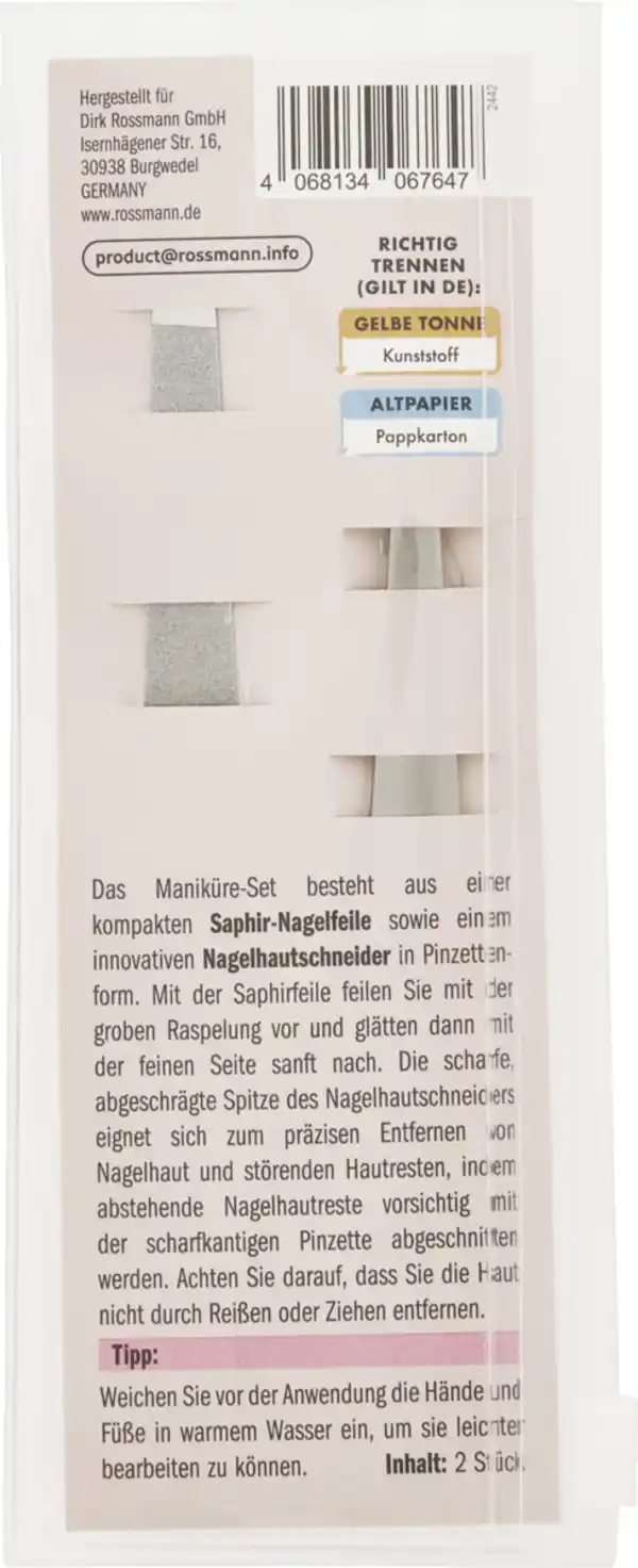 Bild 2 von FOR YOUR Beauty Maniküre-Set