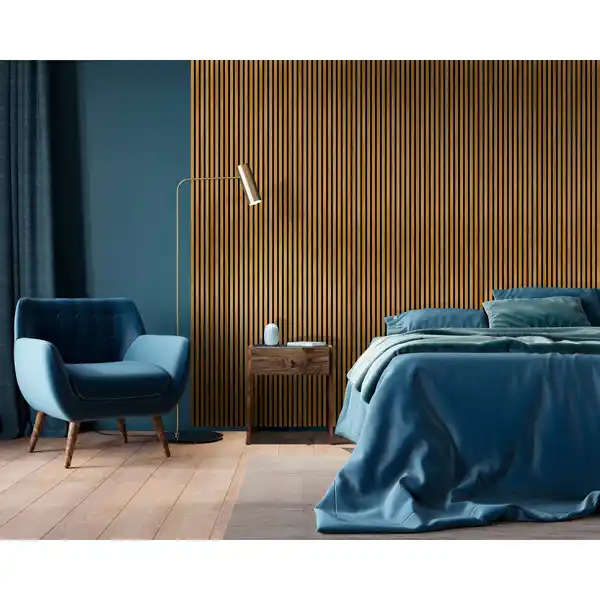 Bild 2 von FN NEUHOFER Akustikpaneel »FN Acustico BASIC«, 292,5 x 2670 x 11 mm, 2er Pack, PET/MDF, Eiche