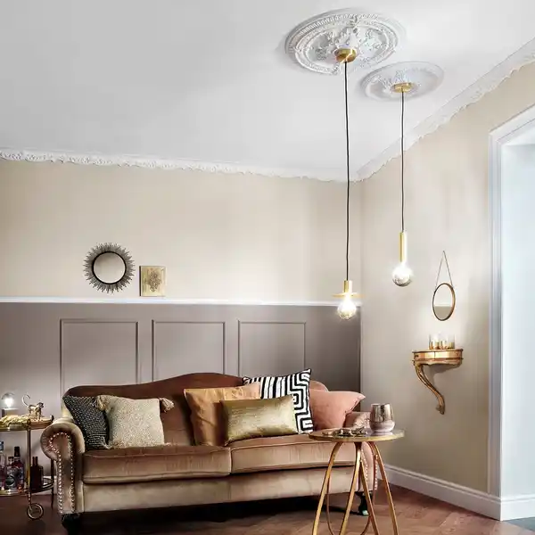 Bild 4 von DECOSA Rosette »Yvonne«, BxL: 32 x 32 cm, weiß