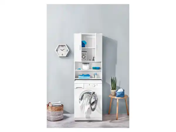 Bild 2 von LIVARNO home Waschmaschinen-Überbauschrank »Liverpool«, 2 Einlegeböden