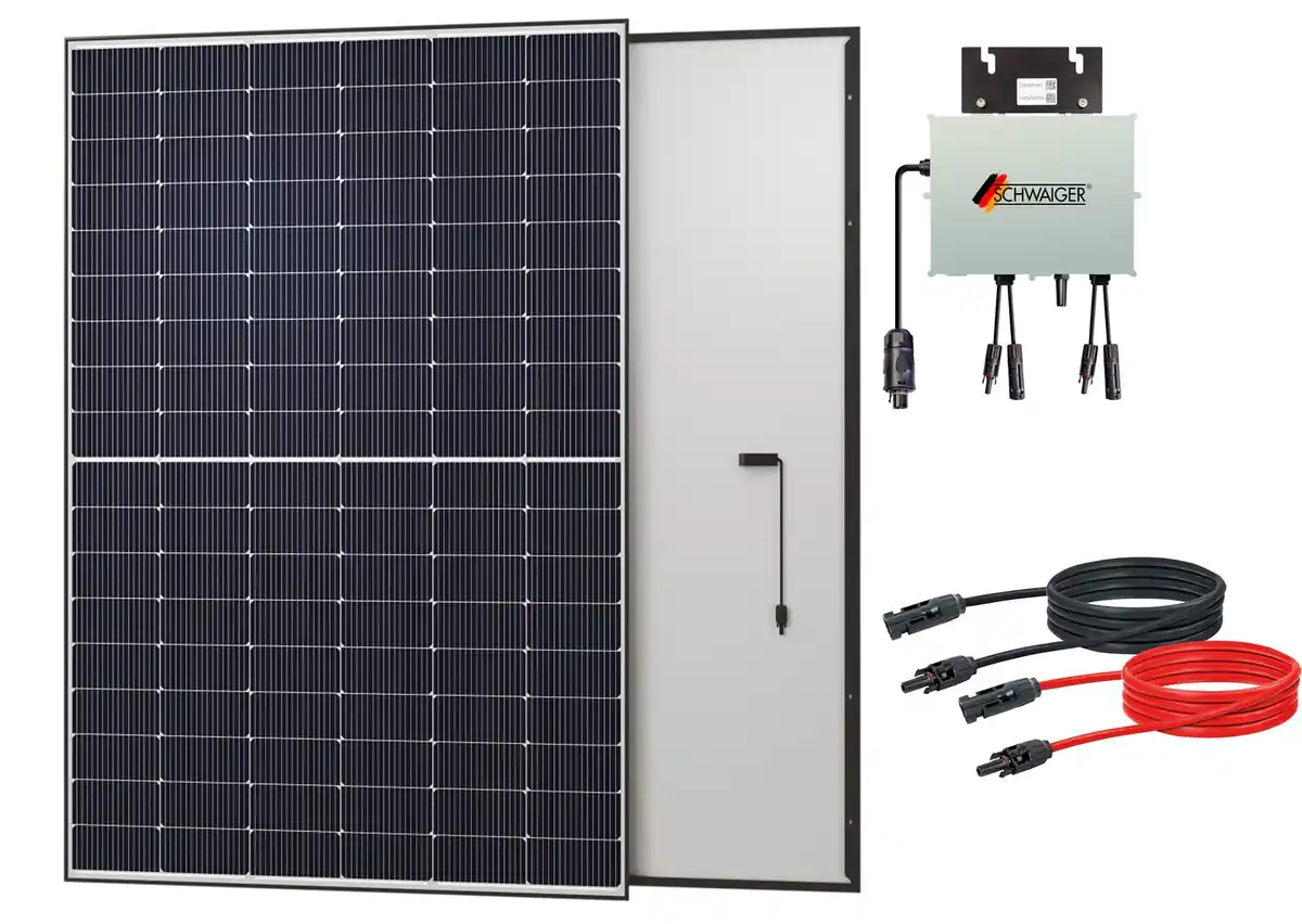 Bild 1 von Schwaiger Balkonkraftwerk 860 Wp Wifi fähig