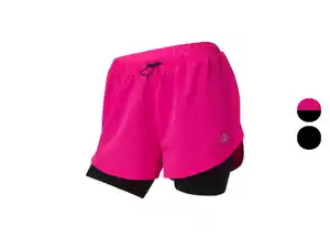 CRIVIT Damen Funktionsshorts, mit praktischer Handytasche