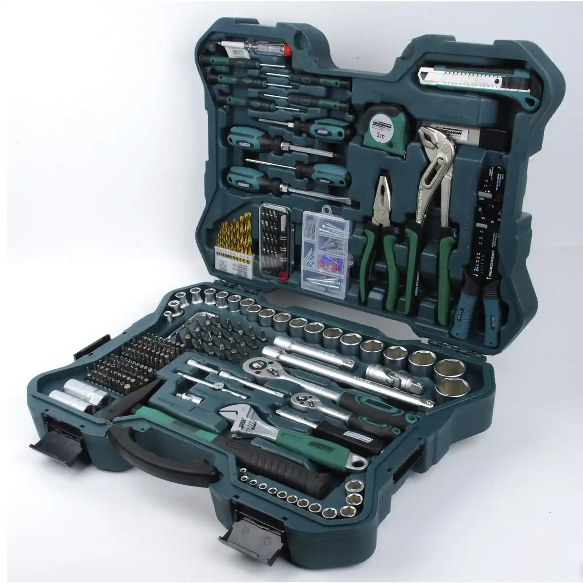 Bild 4 von BRÜDER MANNESMANN Werkzeugkoffer »M29088«, Kunststoff, bestückt, 303-teilig