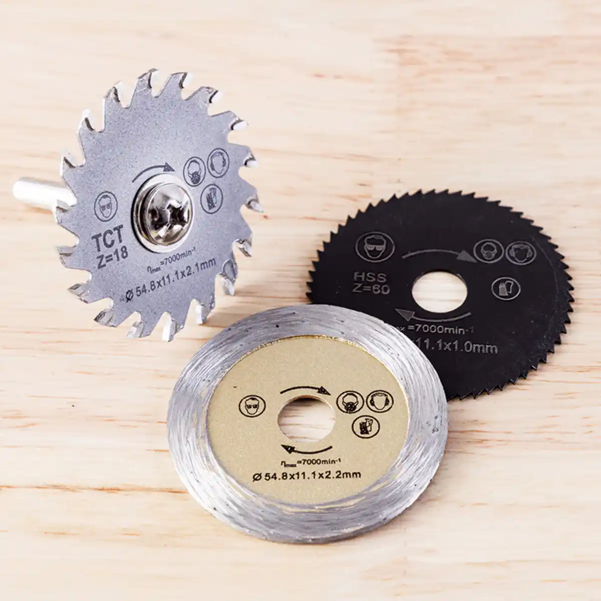 Bild 1 von Kraft Werkzeuge Sägeblatt-Set 4tlg.