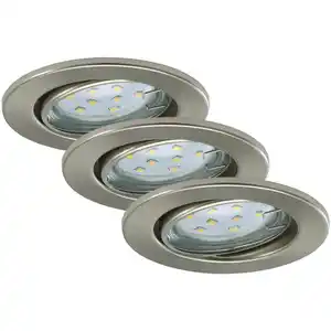 BRILONER Einbauleuchte »FIT MOVE«, 3 W, Einbautiefe: 6 cm