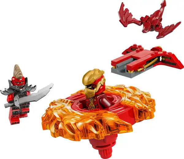 Bild 2 von LEGO NINJAGO 71823 Kais Drachen-Spinjitzu-Spinner