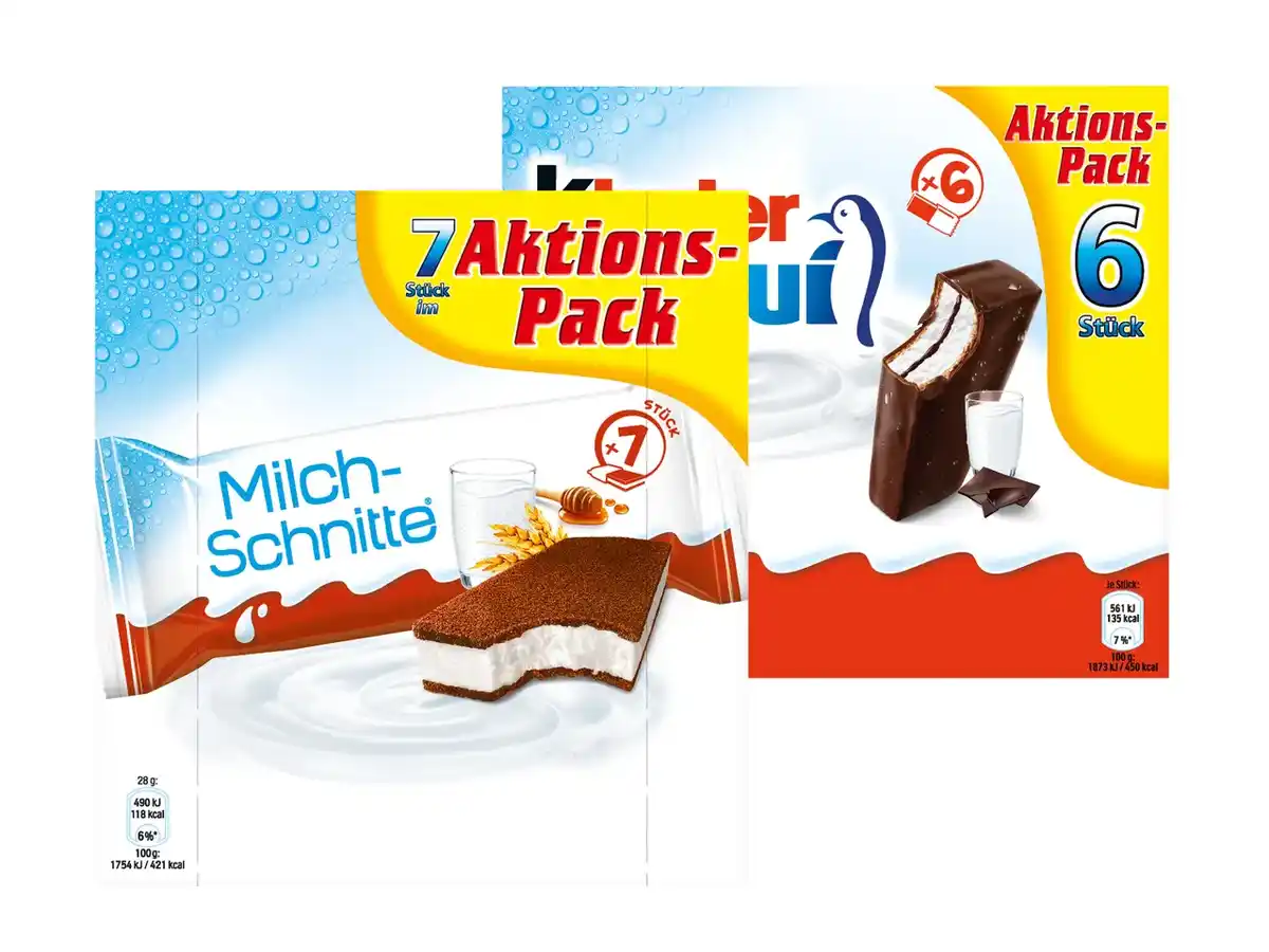Bild 1 von Kinder Milchschnitte/Pingui