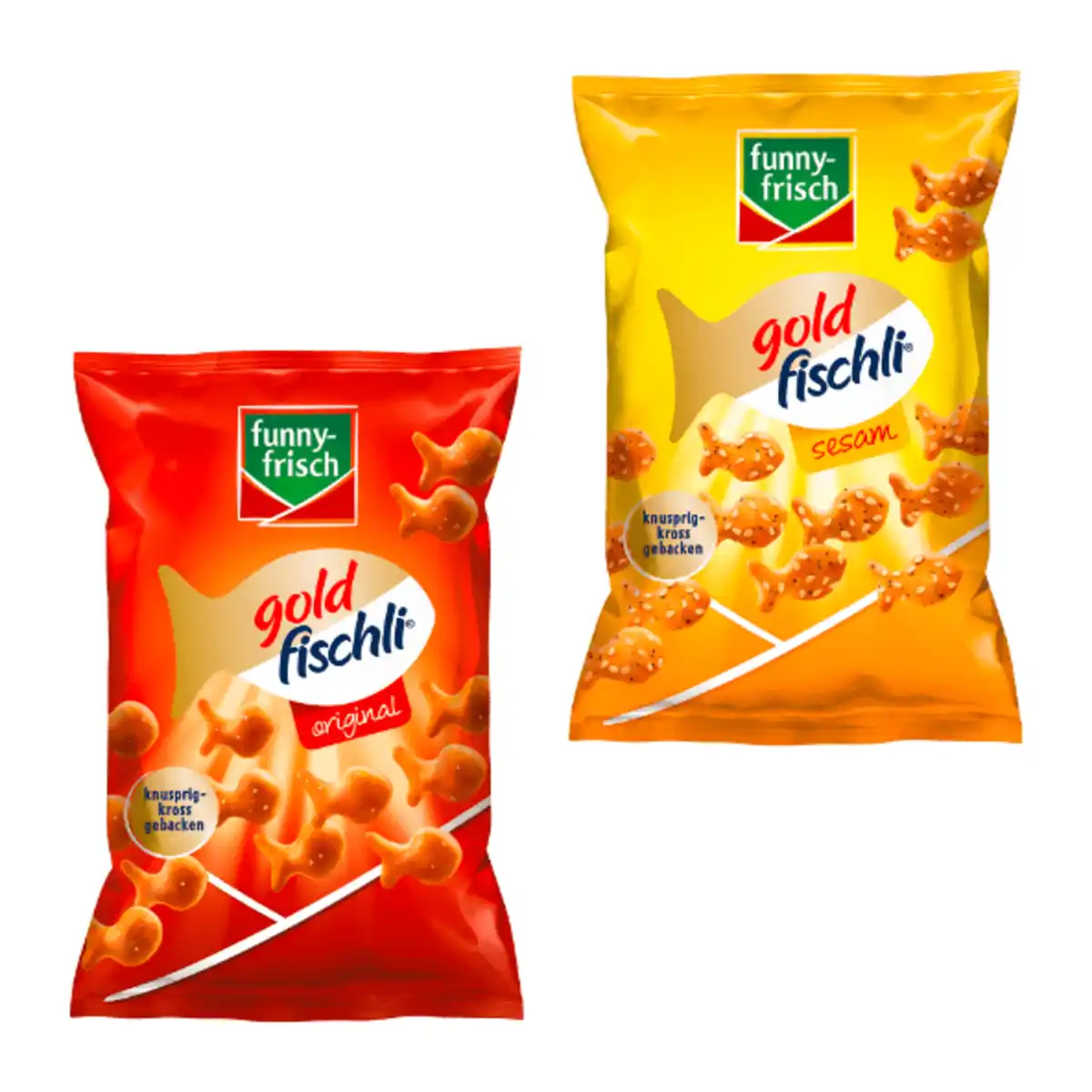 Bild 1 von FUNNY-FRISCH Goldfischli 100g