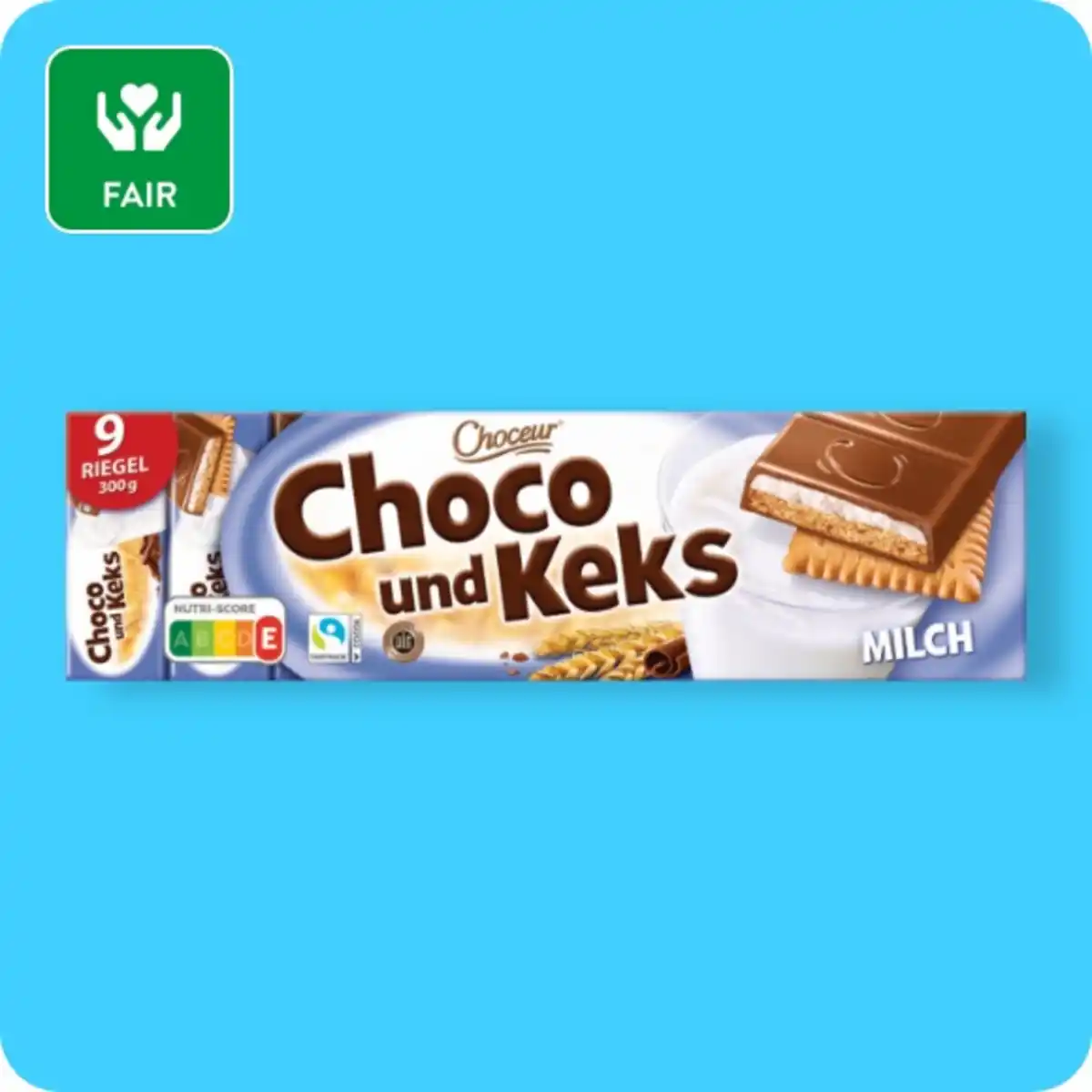 Bild 1 von CHOCEUR Choco und Keks, Verschiedene Sorten