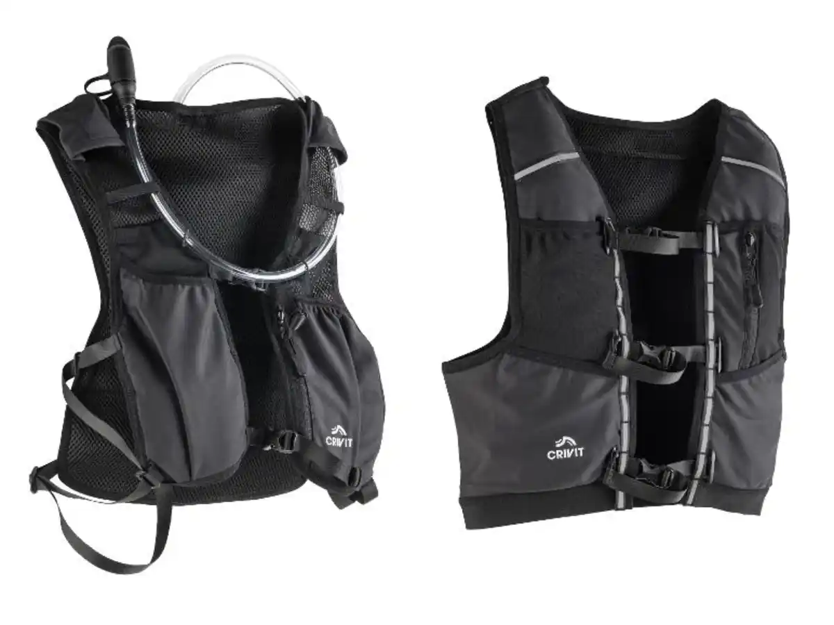 Bild 1 von CRIVIT Laufrucksack / Laufweste, verstellbarer Brustgurt