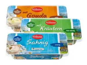 Milbona Schmelzkäse,  200 g