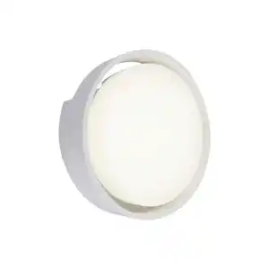 BRILONER LED-Außenwandleuchte, Ø: 22 cm, Höhe: 6,8 cm, 18 W