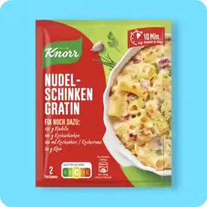 KNORR®  Fix, Nudel-Schinken-Gratin