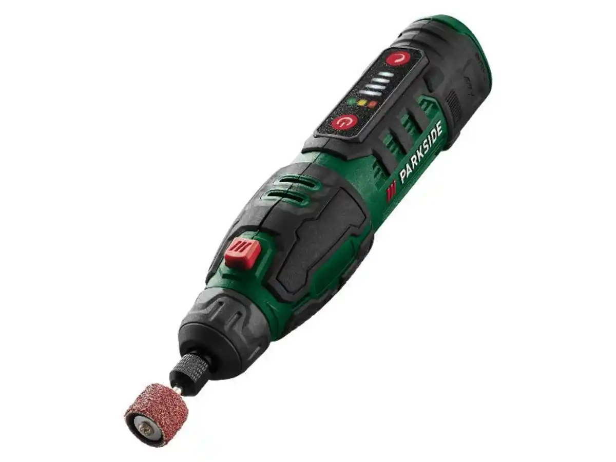 Bild 1 von PARKSIDE® 4 V Akku-Feinbohrschleifer »PFBSA 4 B1«, mit rutschhemmender Softgrip-Ausstattung