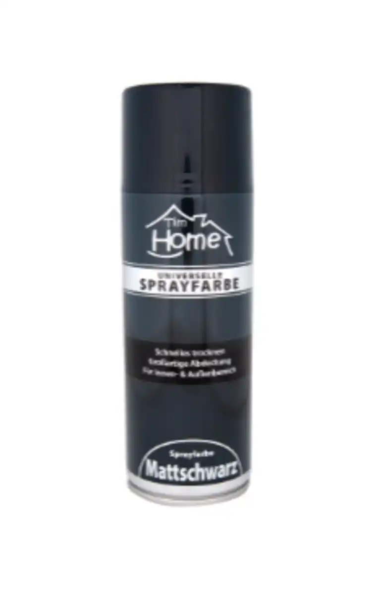 Bild 1 von Tim Home Sprühfarbe schwarz matt 400ml
