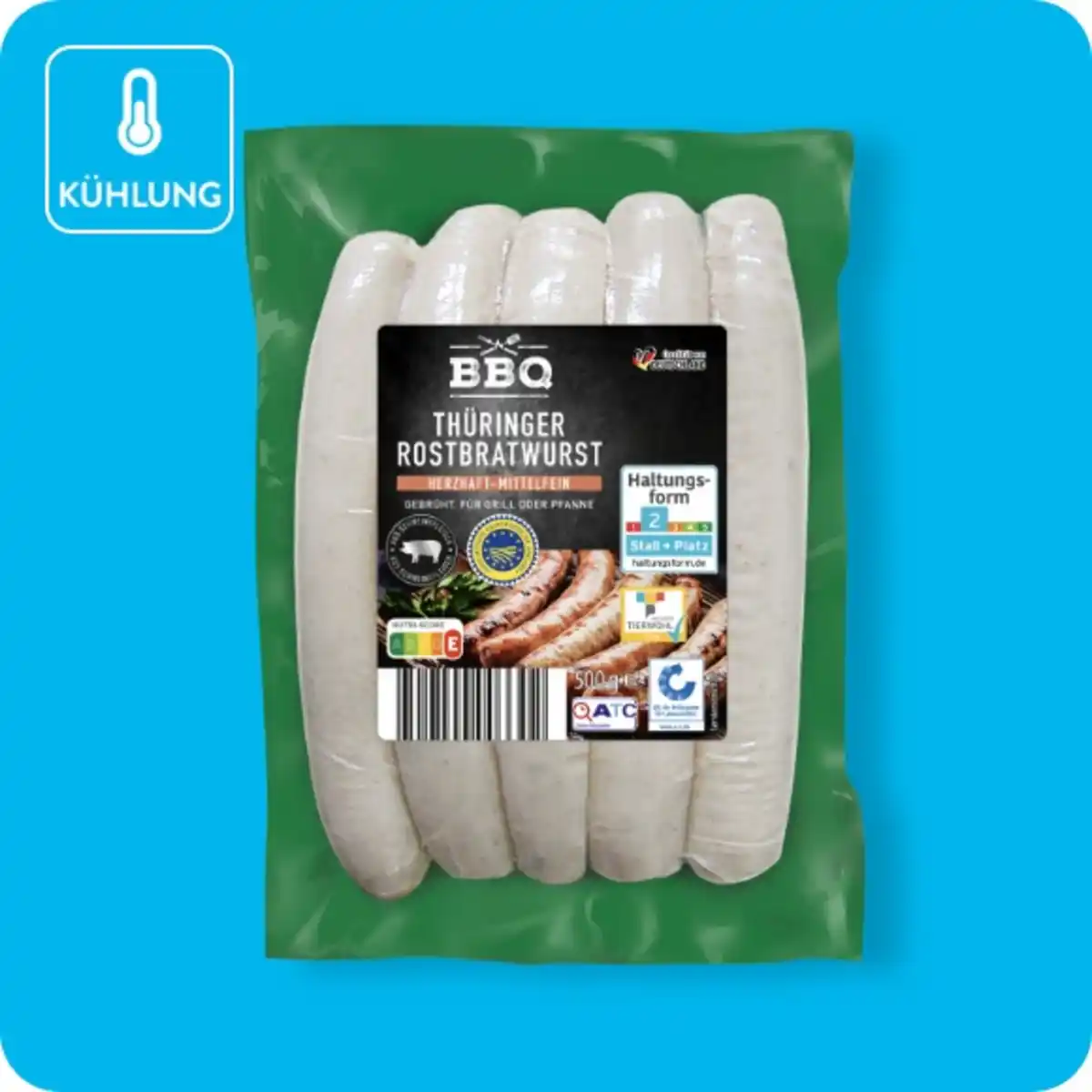 Bild 1 von BBQ Thüringer Rostbratwurst, Herzhaft-mittelfein