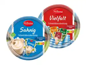Milbona Schmelzkäsezubereitung, 250 g