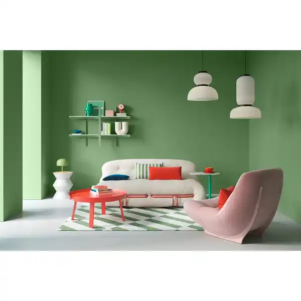 Bild 2 von ALPINA Wandfarbe »PANTONE«, Green Eyes, matt, 2,5 l