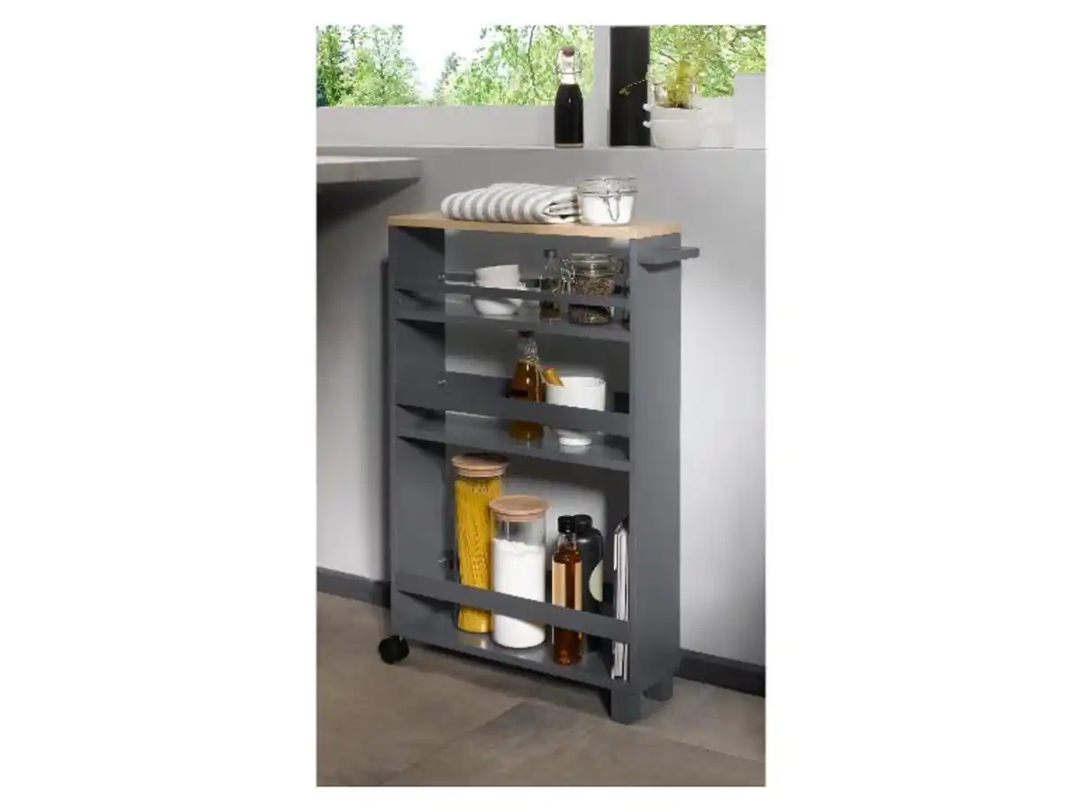 Bild 2 von LIVARNO home Küchen-Nischenwagen, mit Rollen