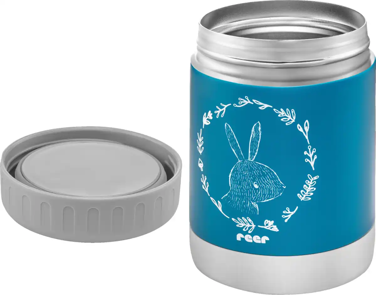 Bild 2 von reer ColourDesign Edelstahl-Warmhaltebox, 300 ml, Petrolblau