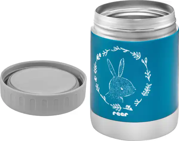 Bild 2 von reer ColourDesign Edelstahl-Warmhaltebox, 300 ml, Petrolblau