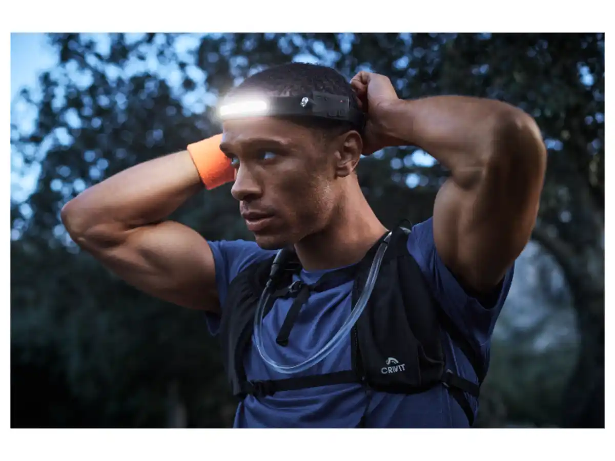 Bild 2 von CRIVIT Stirnlampe LED Stripe,  2 Helligkeitsstufen