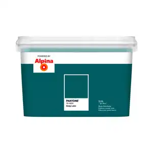 ALPINA Wandfarbe »PANTONE«, Deep Lake, matt, 2,5 l