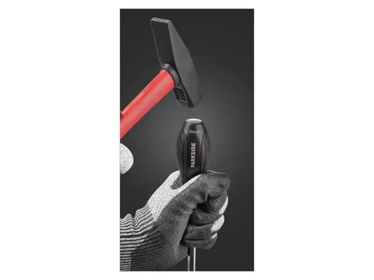 Bild 2 von PARKSIDE PERFORMANCE® Meißelschraubendreher-Satz, 15-teilig, mit Schlagkappe