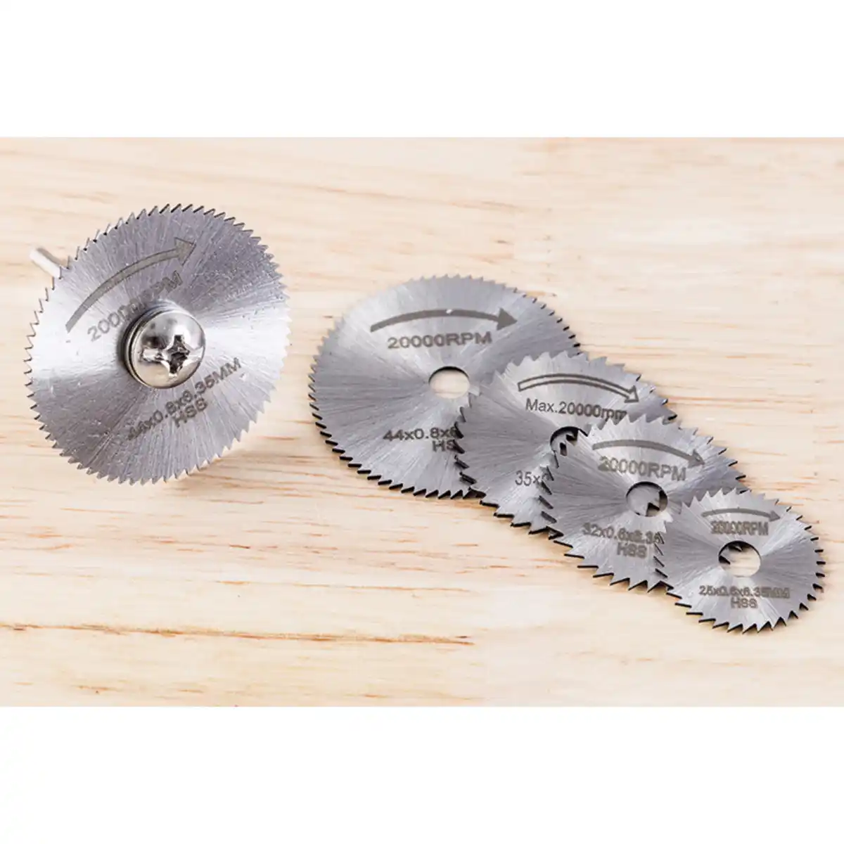 Bild 1 von Kraft Werkzeuge HSS Sägescheiben-Set 11tlg.