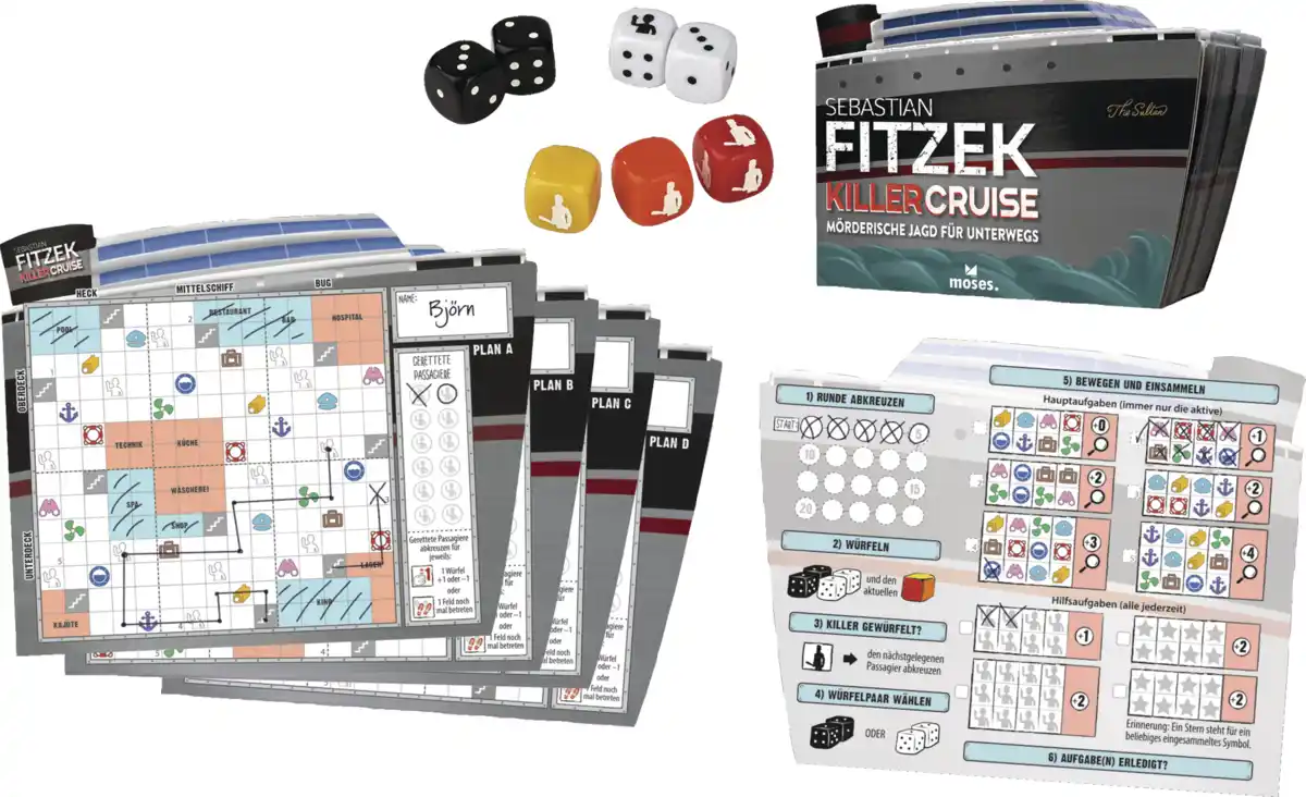 Bild 2 von moses. Sebastian Fitzek Killercruise Das Würfelspiel