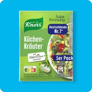 KNORR®  Salatkrönung, Verschiedene Sorten