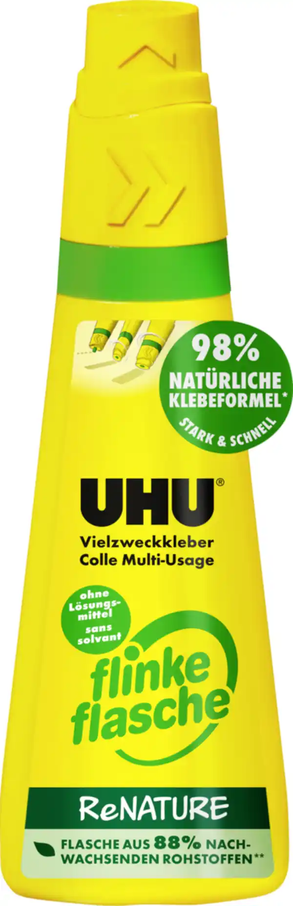 Bild 1 von UHU Flinke Flasche Renature, 100 g