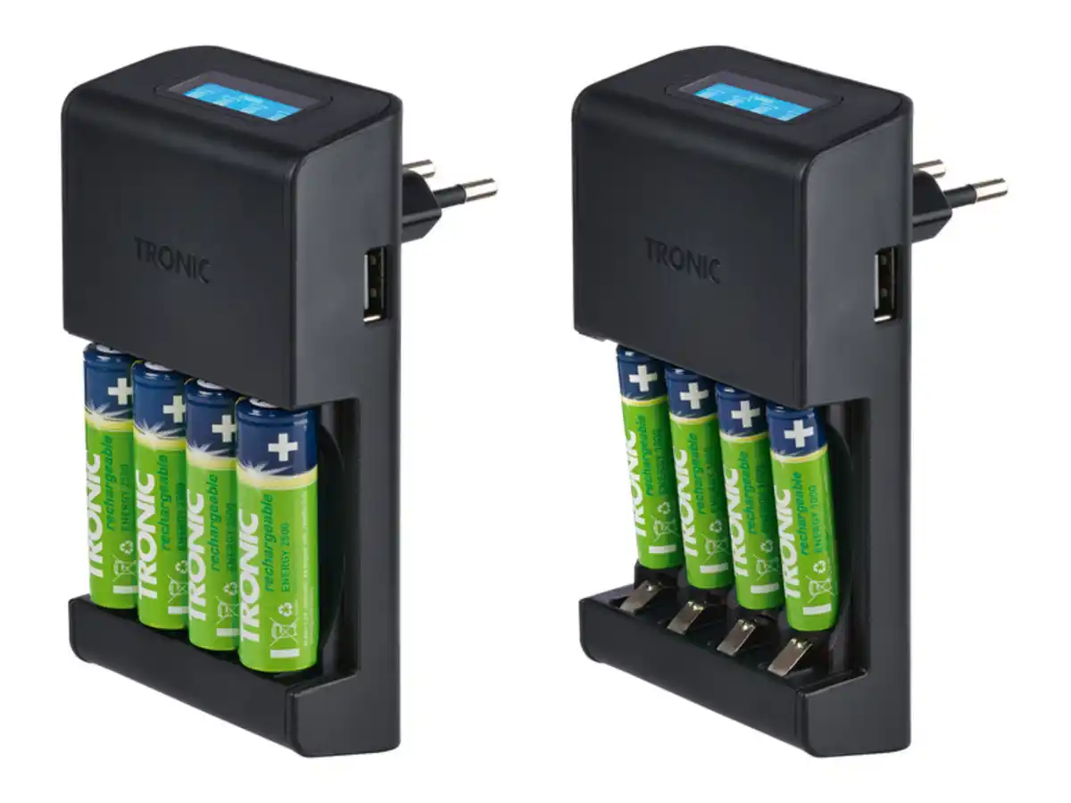 Bild 1 von TRONIC® Akku-Ladegerät mit LC-Display
