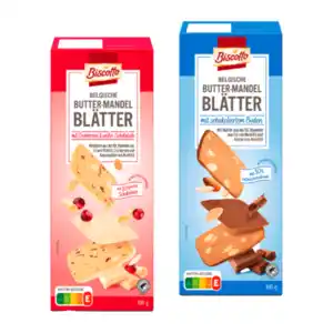 BISCOTTO Belgische Butter-Mandelblätter 100g
